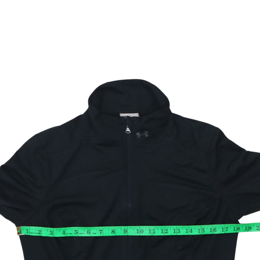 Under Armour Women's Black Full Zip Hoodie Jacket Size L