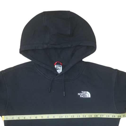 The North Face Men's Black Pullover Hoodie XS Fleece Logo