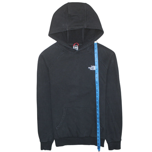 The North Face Men's Black Pullover Hoodie S Outdoor Logo Sweatshirt