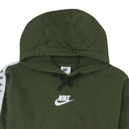 Nike Men's Green Pullover Hoodie S Sports Fleece Sweatshirt