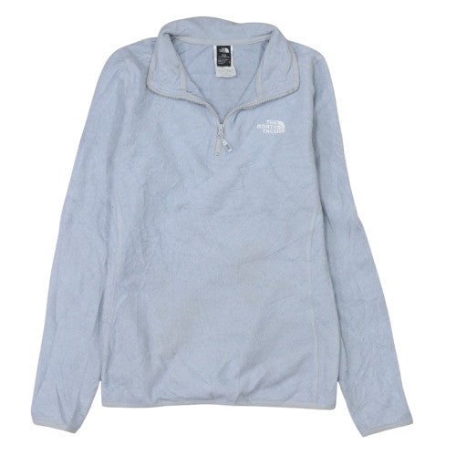The North Face Womens Light Blue Fleece Pullover Sweatshirt M