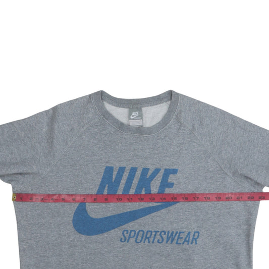 Nike Mens Grey Sportswear Pullover Sweatshirt Size L
