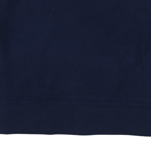GAP Womens Navy Blue XL Cotton Blend Pullover Sweatshirt