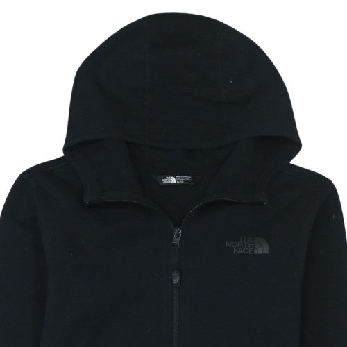 Additional view of The North Face boys’ black xl full zip hoodie - fleece, hooded, casual
