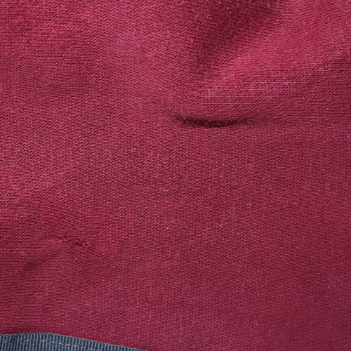 Additional view of Adidas Men's Red Pullover Hoodie Small Regular Fit Logo Sportswear