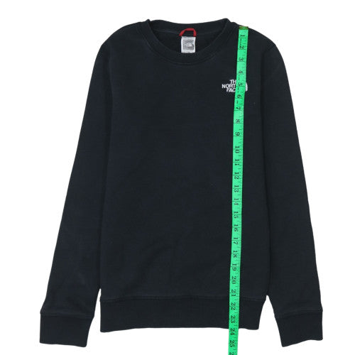 The North Face Boys Black Cotton Crew Neck Pullover Sweatshirt 14-16 Years