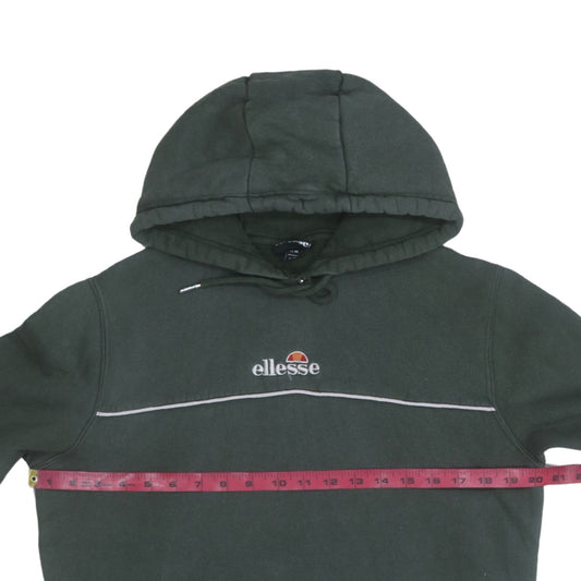 Ellesse Women’s Green Hooded Pullover Sweatshirt UK M