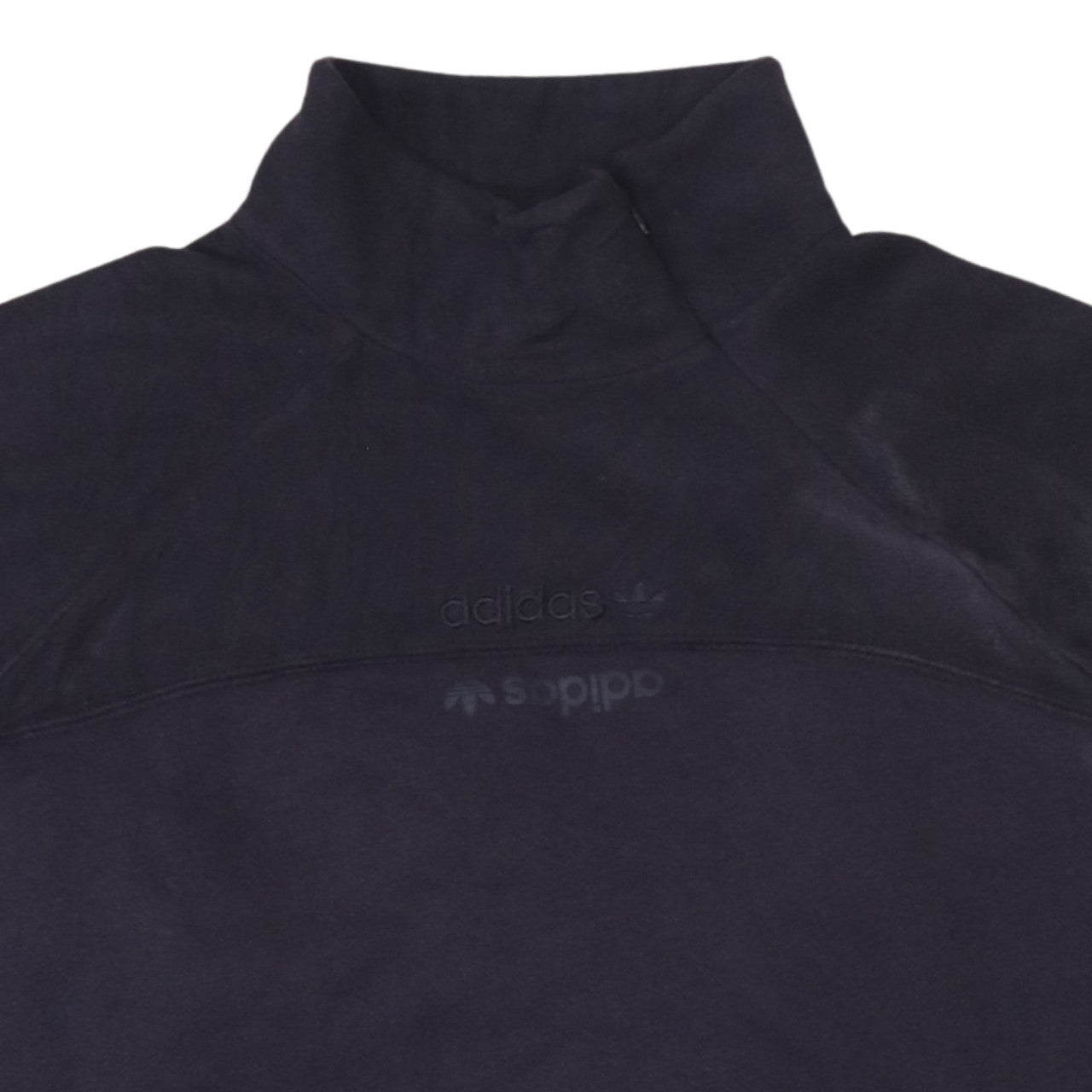 Adidas Men's Blue Pullover Sweatshirt Size S High Neck Sportswear
