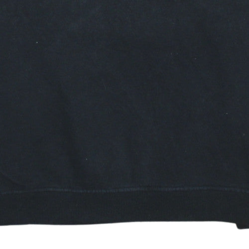Additional view of Ellesse women’s black crew neck pullover sweatshirt uk 10