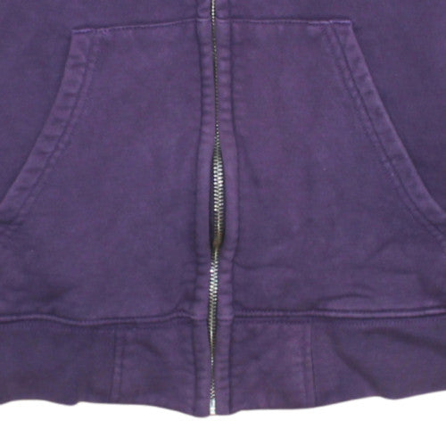 Carhartt Men's Purple Full Zip Cotton Sweatshirt S