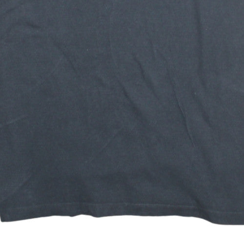 The North Face Men's Black Cotton Graphic T-Shirt Size M