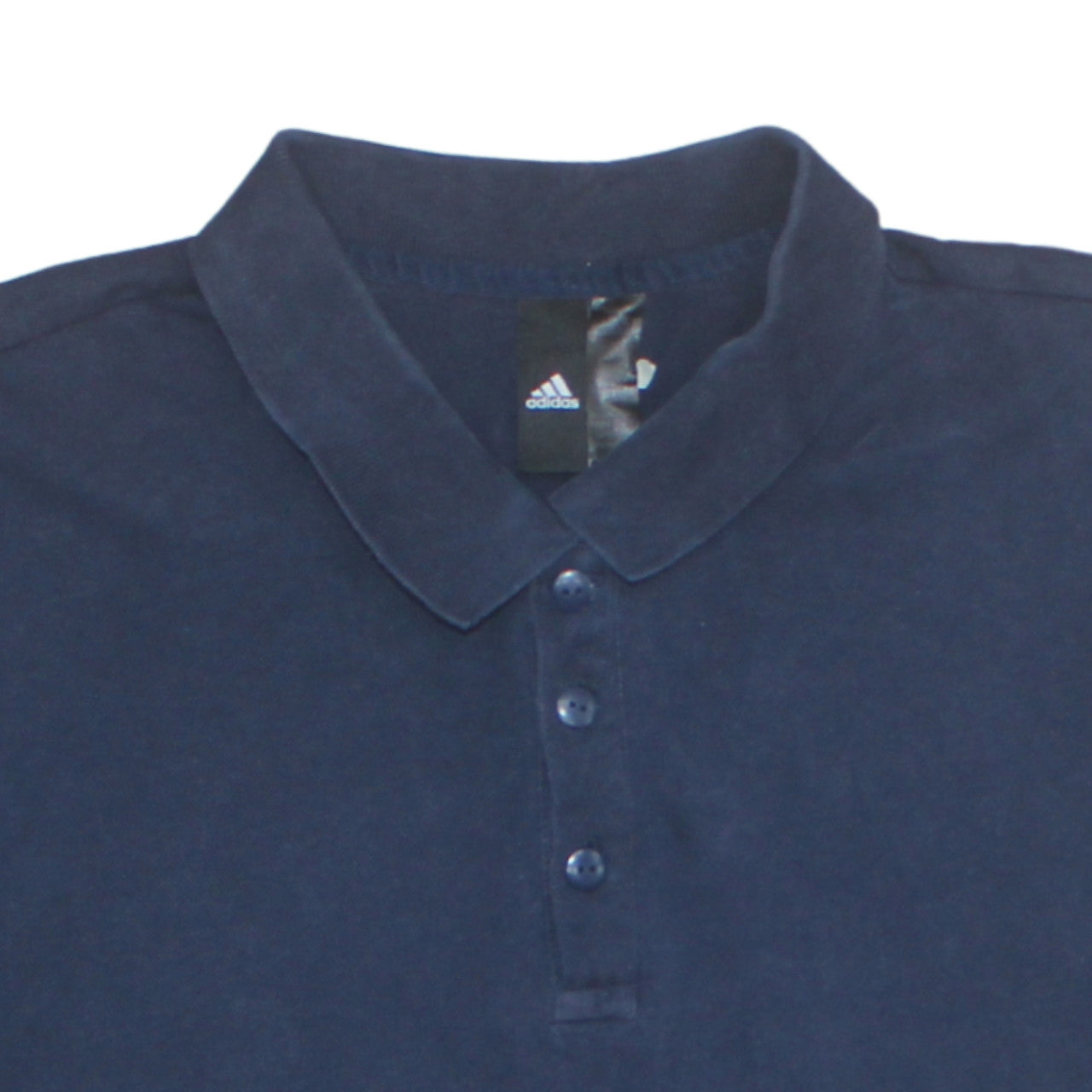 Additional view of Adidas Men’s Blue Regular Fit Polo Shirt, size L, Moisture Wicking