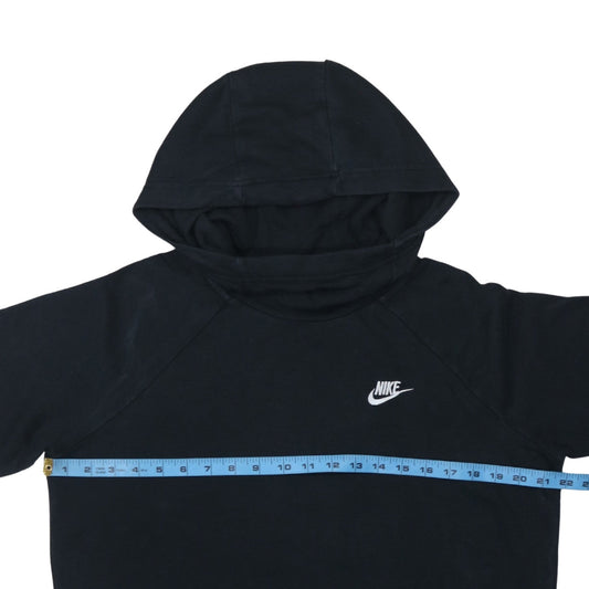 Nike Men's Black Pullover Hoodie M Regular Fit Sportswear