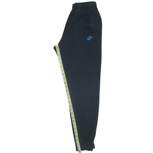 Nike Men's Black Small Sweatpants Regular Fit Fleece Joggers