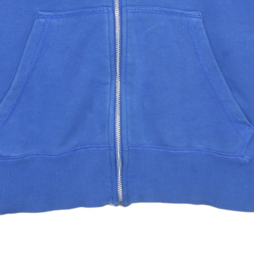 Nike Men's Blue Full Zip Hoodie Small Regular Fit Fleece