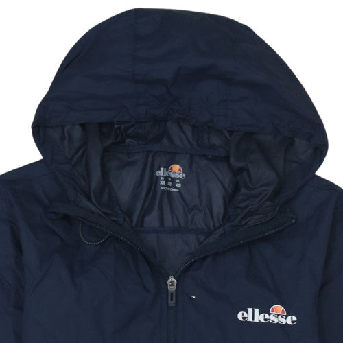 Ellesse Men's Blue XS Windbreaker Jacket Hooded Lightweight