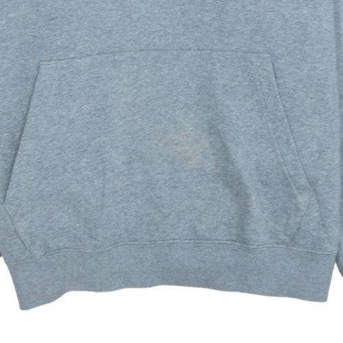 Nike Women’s Grey Pullover Hoodie Medium Cotton Blend Casual