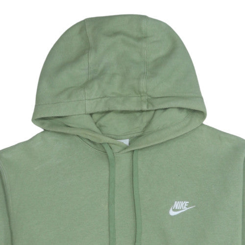 Nike Men's Green Pullover Hoodie M Regular Fit Fleece