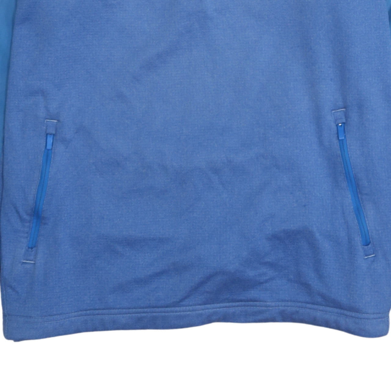 adidas Men’s Blue XL Golf 1/2 Zip Mock Neck Sweatshirt