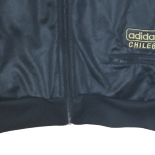 adidas Mens Black Gold Chile 62 Full Zip Sweatshirt XL