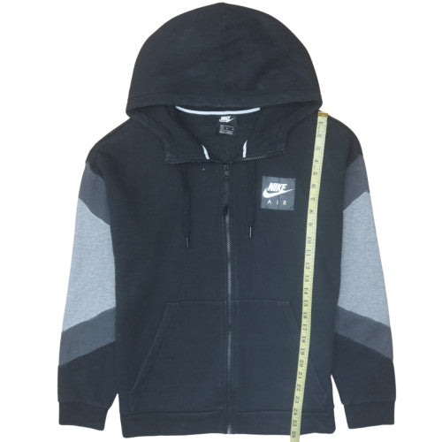 Nike Men's Black Full Zip Hoodie Medium Sports Fleece