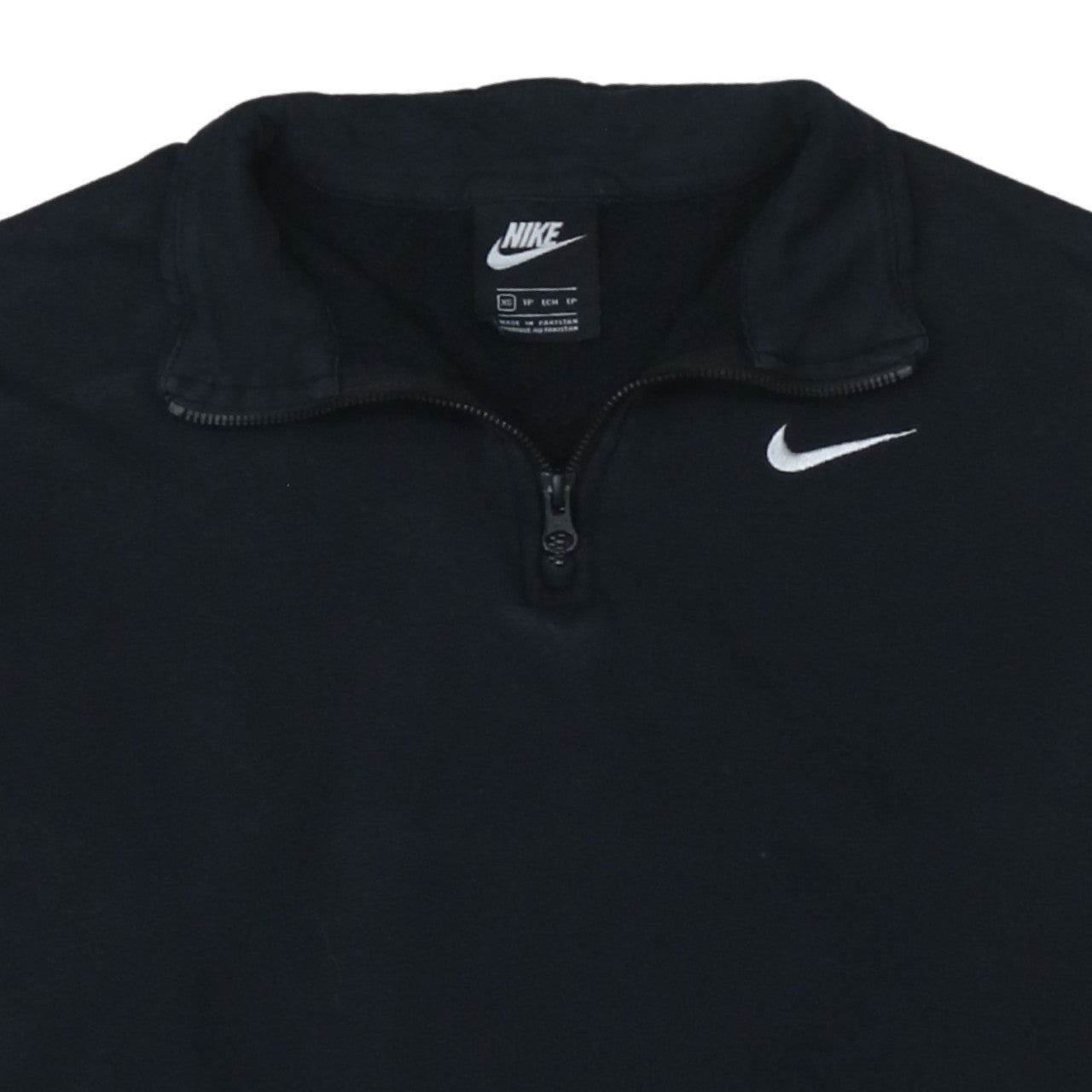 Nike Men's Black XS 1/4 Zip Pullover Sweatshirt Sports Fleece