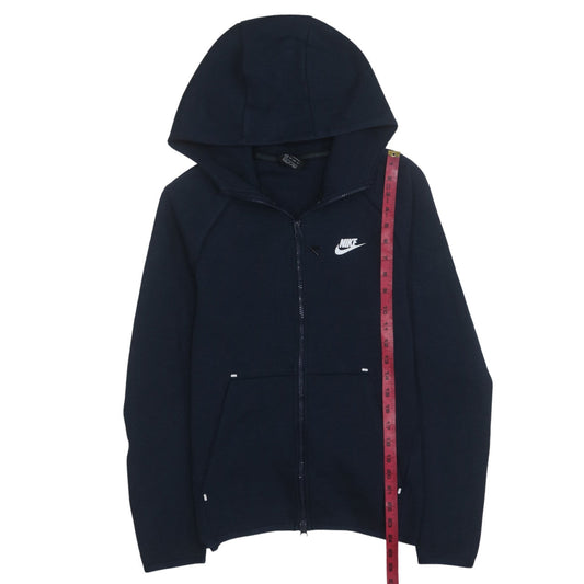 Nike Men's Blue XS Full Zip Fleece Hoodie