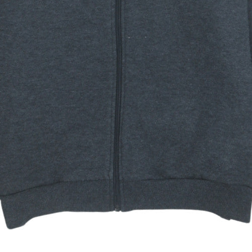 Lonsdale Mens Grey Full Zip Sports Sweatshirt M