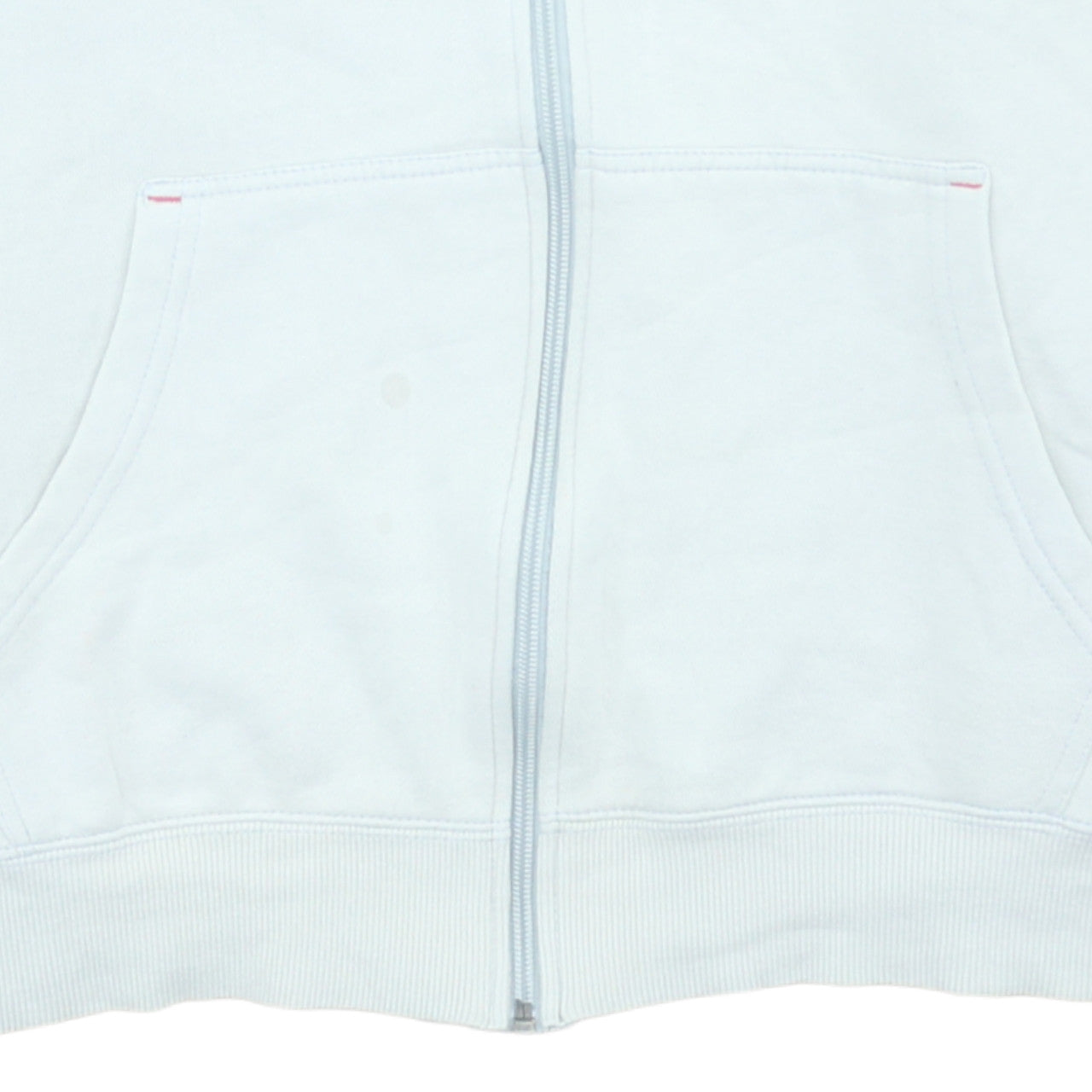 Fila Men's White Full Zip Hoodie M Sportswear Cotton Blend