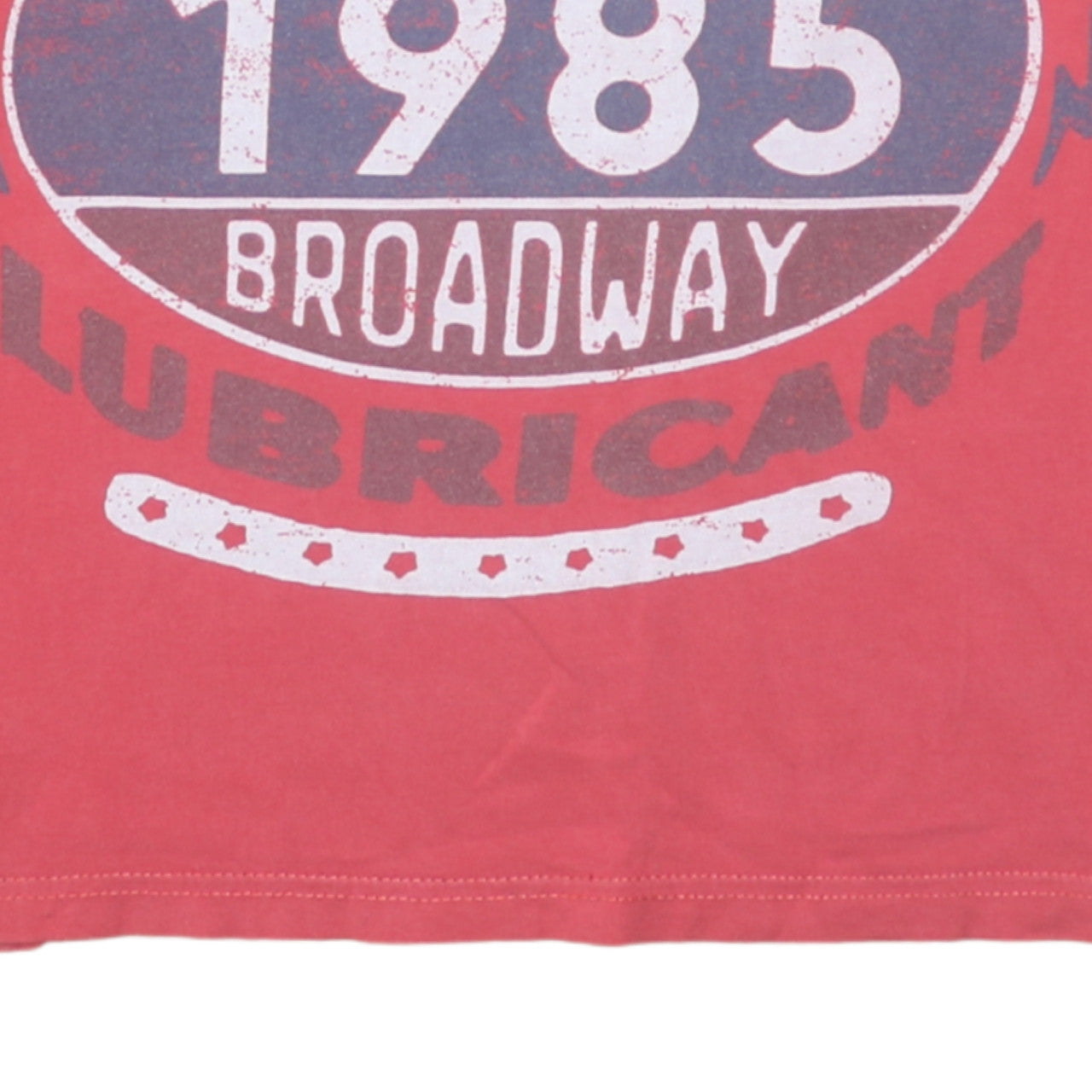 Tommy Hilfiger Denim Men's Red Graphic T-Shirt Size M Crew Neck