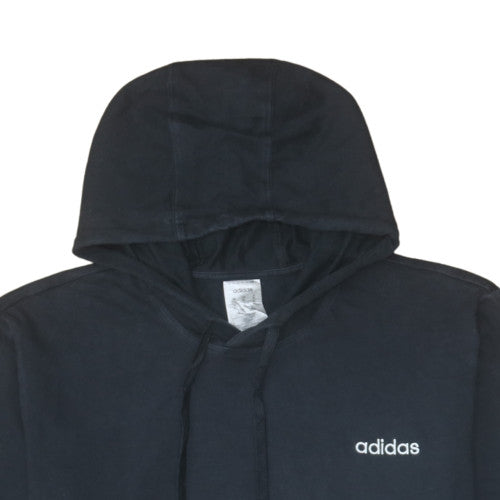 adidas Men's Black XL Pullover Hoodie Fleece Sportswear