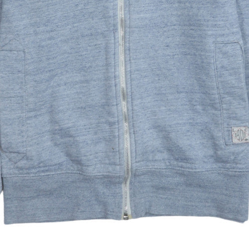 Additional view of Lee Cooper Men's Blue Full Zip Hoodie, size M, Classic Fit