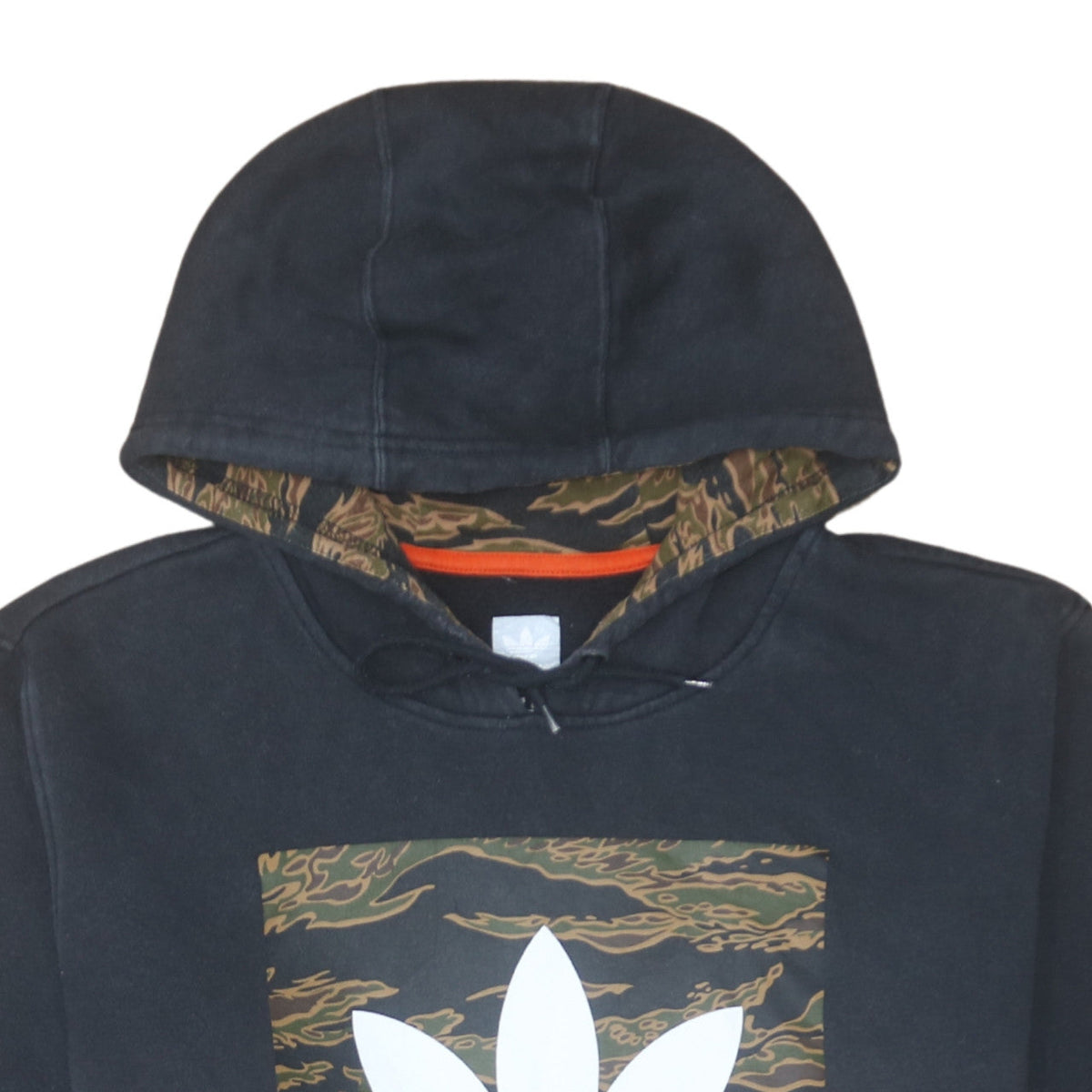 Additional view of Adidas men’s black pullover hoodie m fleece graphic logo sweatshirt