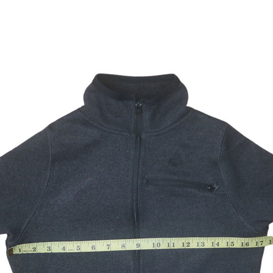 Nike Women’s Black Full Zip Fleece Sweatshirt Size M