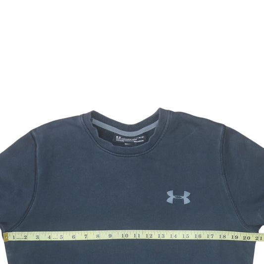 Under Armour Men’s Blue ColdGear Fitted Crew Sweatshirt Medium