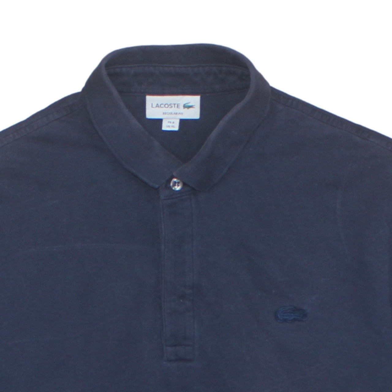 Lacoste Men’s Blue Regular Fit Polo Shirt XL Cotton