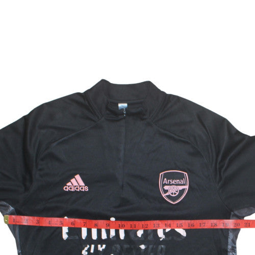 Adidas Arsenal Men’s Black 1/4 Zip Football Training Sweatshirt M