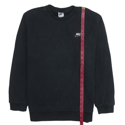 Nike Women's Black Small Pullover Crew Neck Sweatshirt