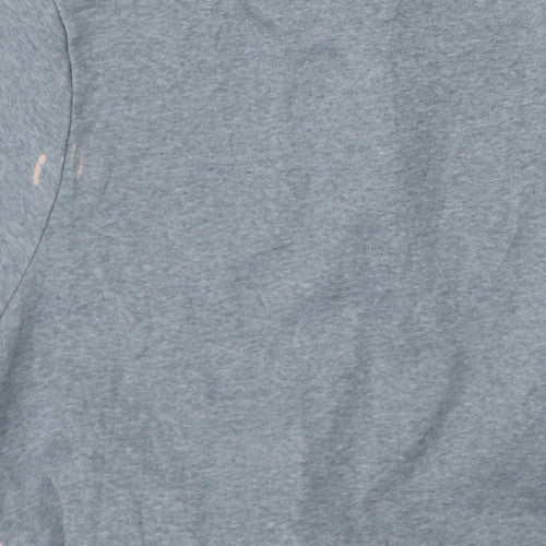 Puma Men's Grey XL Crew Neck Fleece Pullover Sweatshirt