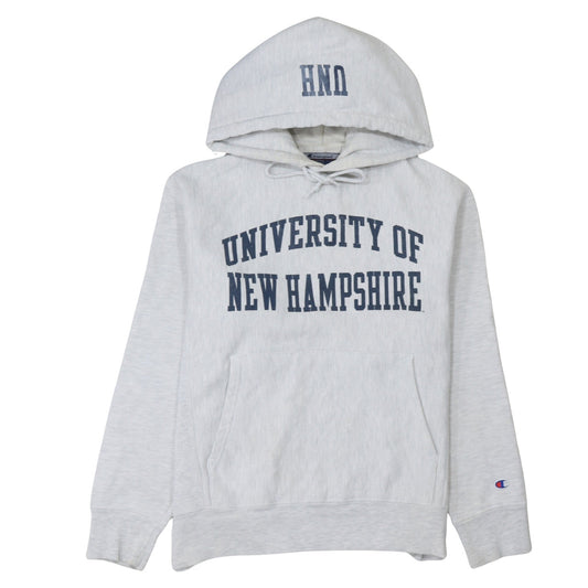 Champion Womens Grey University of New Hampshire Pullover Hoodie Size S