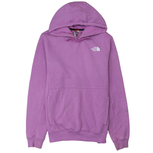 The North Face Men's Purple Medium Pullover Hoodie with Logo