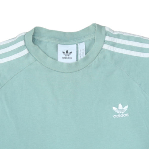 Additional view of Adidas Women Mint Green Long Sleeve Crew Neck Pullover Sweatshirt L