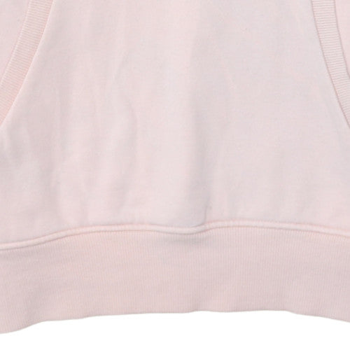 Additional view of Ellesse women’s pink pullover hoodie medium logo hooded sweatshirt