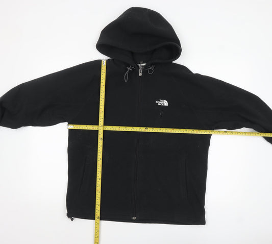The North Face Men's Black Full Zip Fleece Hoodie Size S