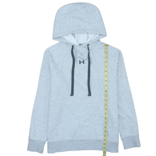 Under Armour Men's Grey Pullover Hoodie Size M Fleece Sports Top