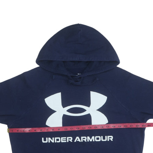 Under Armour Men's Blue Pullover Hoodie M Sports Fleece Sweatshirt
