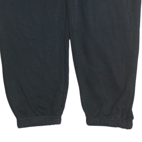 Kappa Men's Black Fleece Sweatpants Size L Regular Fit Activewear