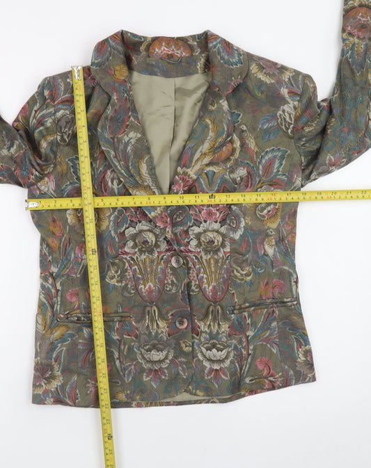 Next Originals Women’s Multicoloured Floral Blazer Size 10
