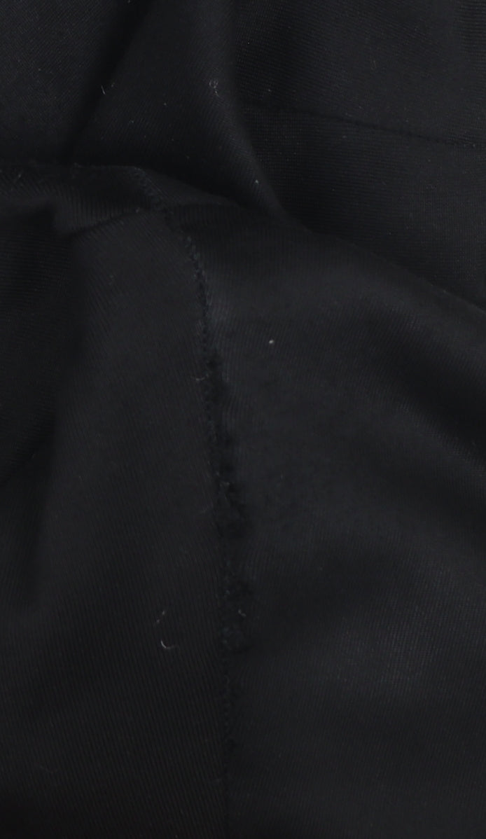 Adidas Womens Black Jogger Trousers Size L Polyester Sportswear