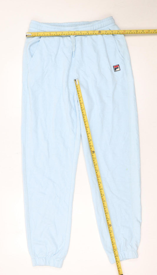 FILA Men's Blue Regular Fit Jogger Sweatpants Size S